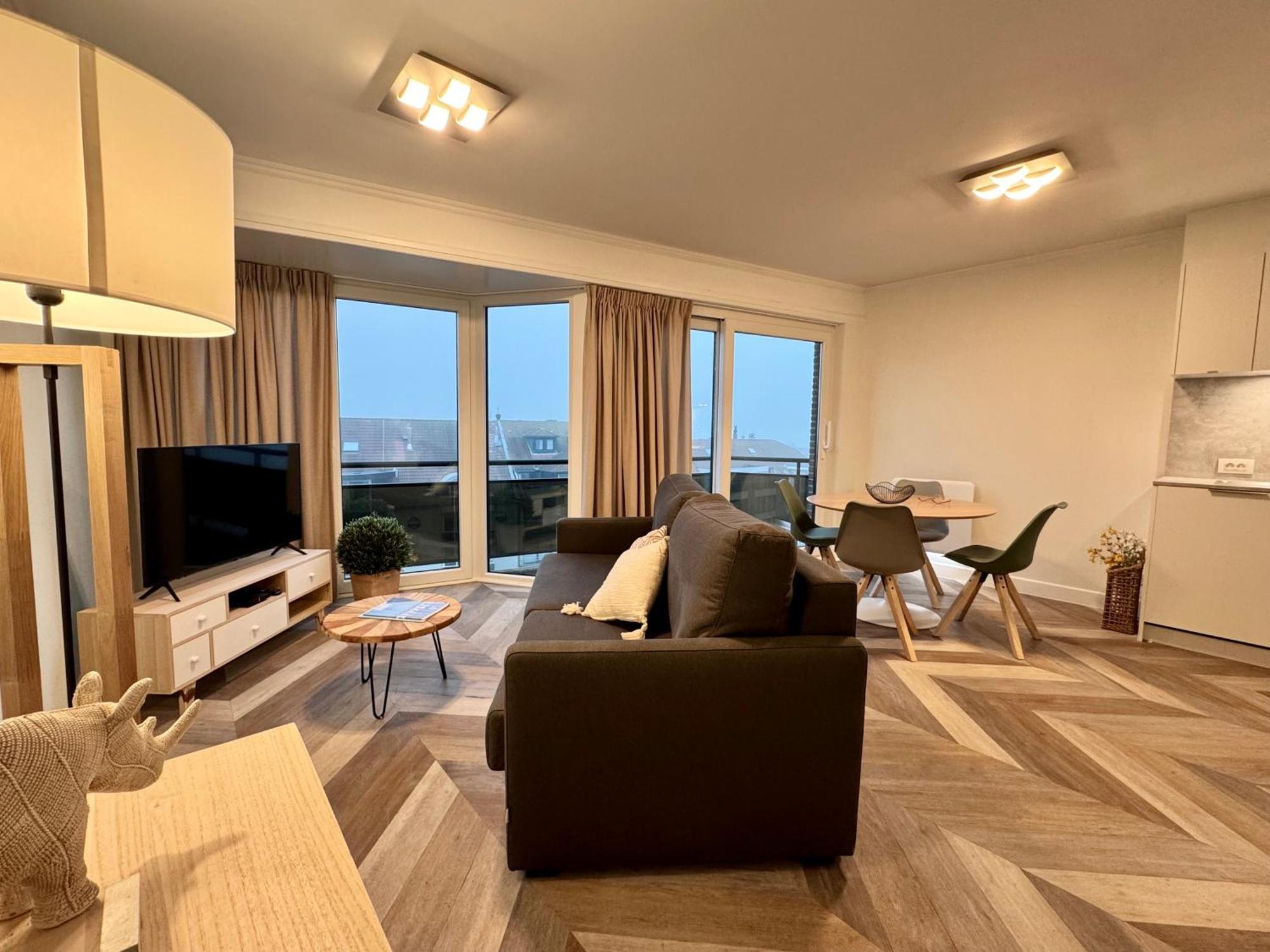 Cozy Panorama Flat By The Beach Knokke-Heist Zewnętrze zdjęcie