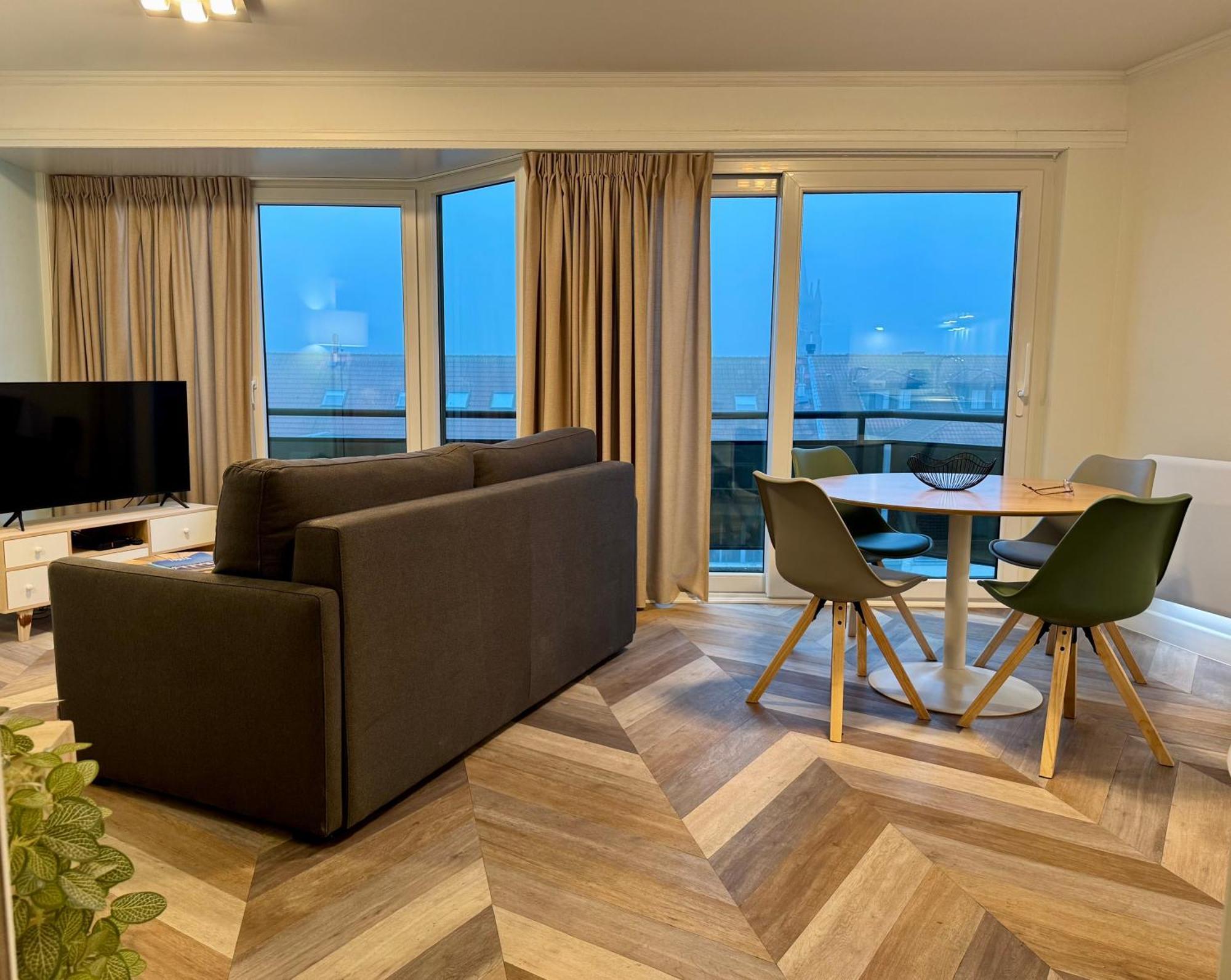 Cozy Panorama Flat By The Beach Knokke-Heist Zewnętrze zdjęcie